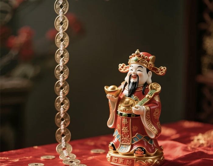 Phong thuỷ tượng thần phúc đơn giản