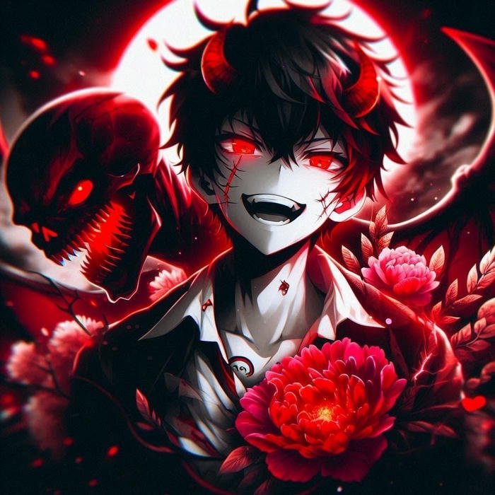 ác ma ngầu sử dụng cho profile