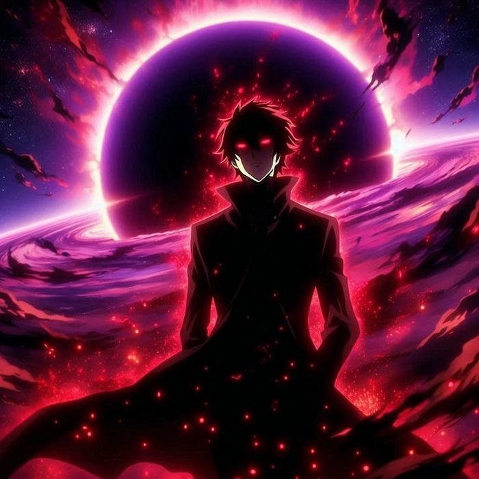 ác ma ngầu với ánh mắt sắc