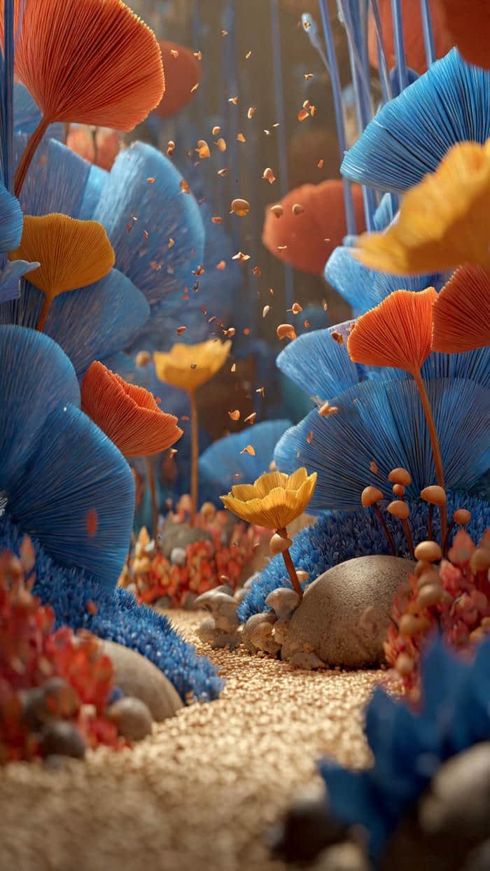 hình nền 3D sống động