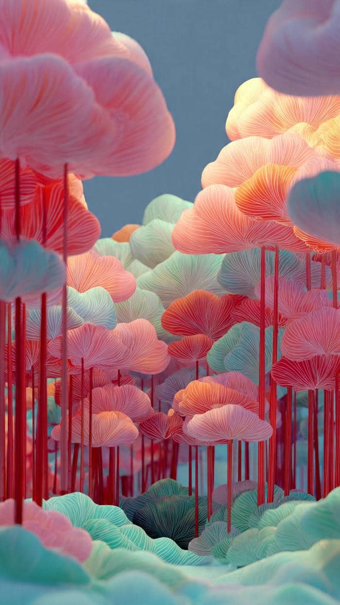 ảnh 3D lung linh ánh sáng