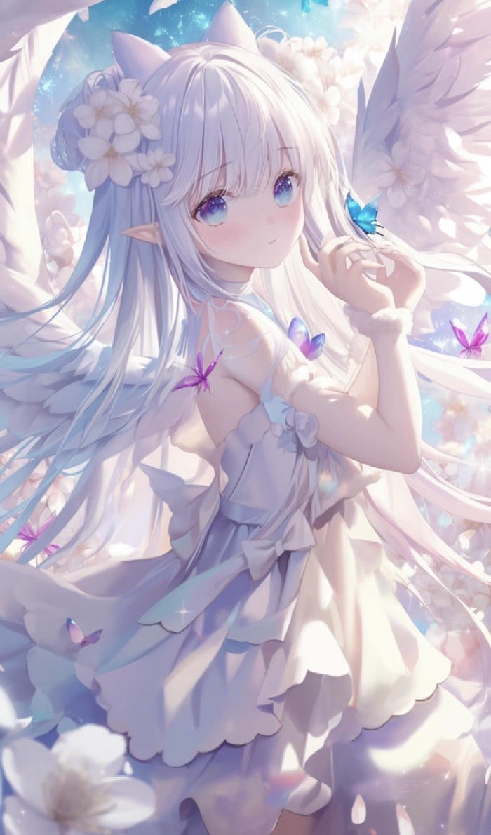 ảnh anime bé thiên thần nhỏ