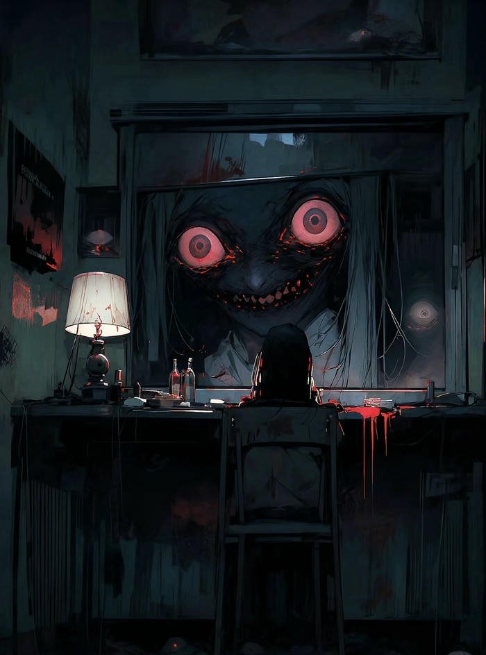 ảnh anime bóng đêm đầy cảm xúc