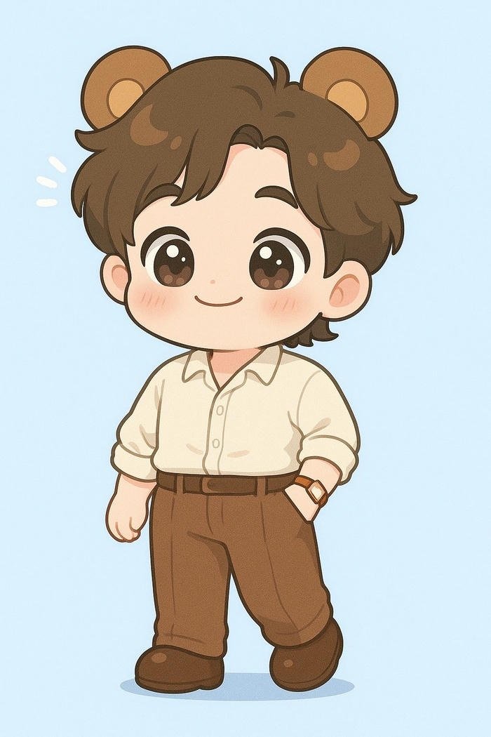 ảnh anime chibi nam biểu cảm đáng yêu