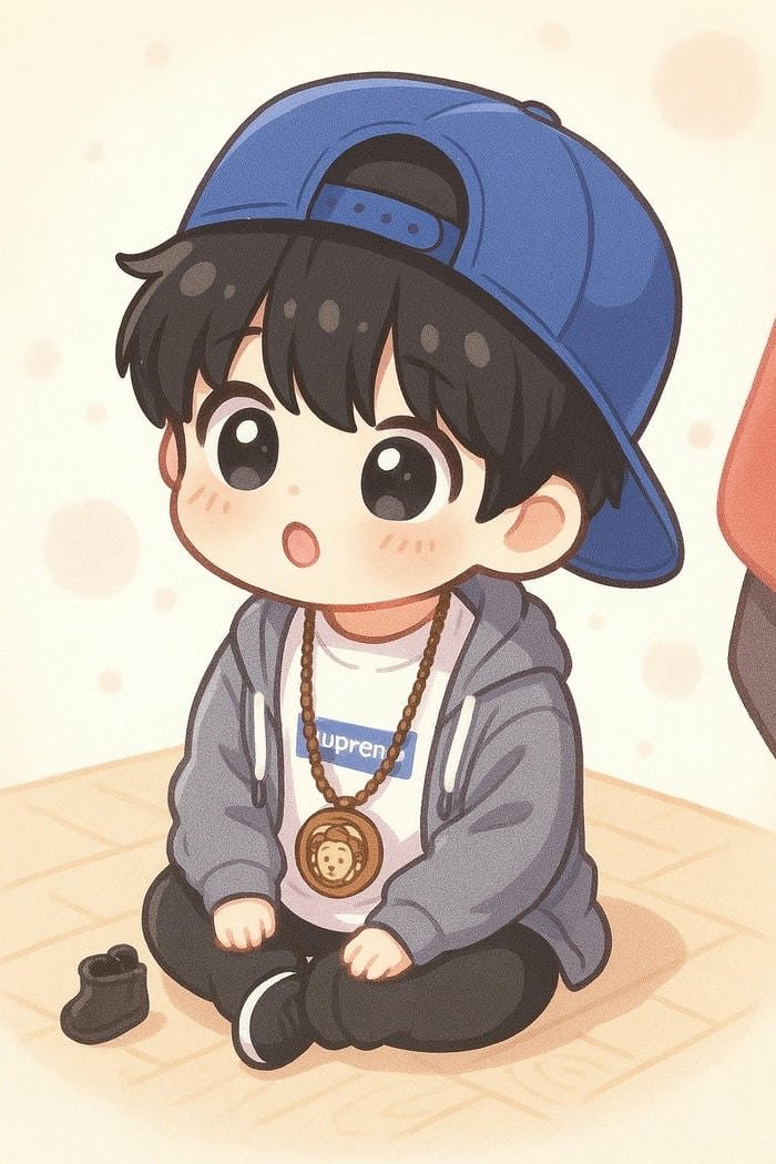 ảnh anime chibi nam cute đơn giản