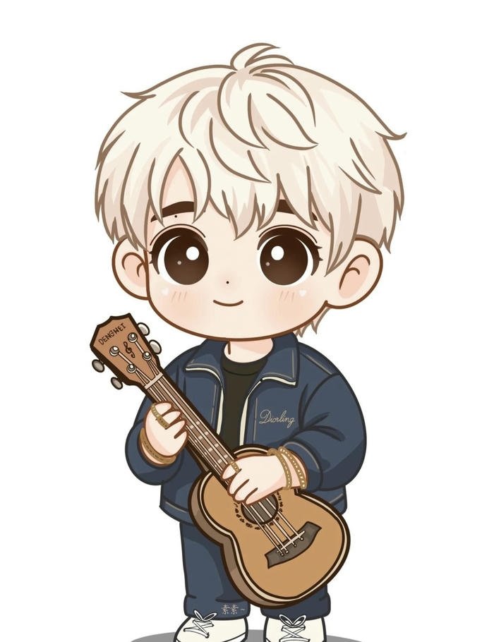 ảnh anime chibi nam cute nhẹ