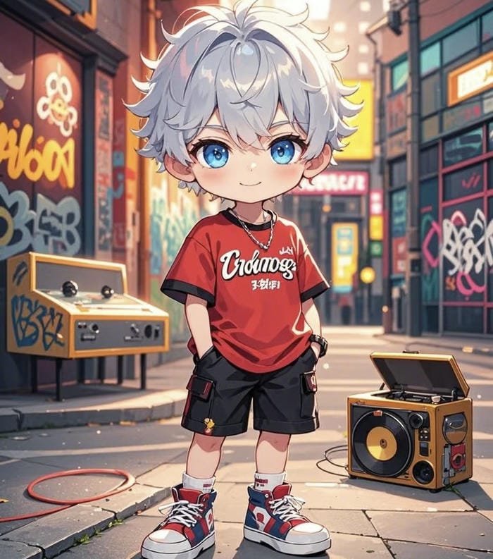 ảnh anime chibi nam đáng yêu xinh