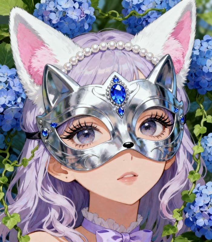 ảnh anime cô gái thần bí