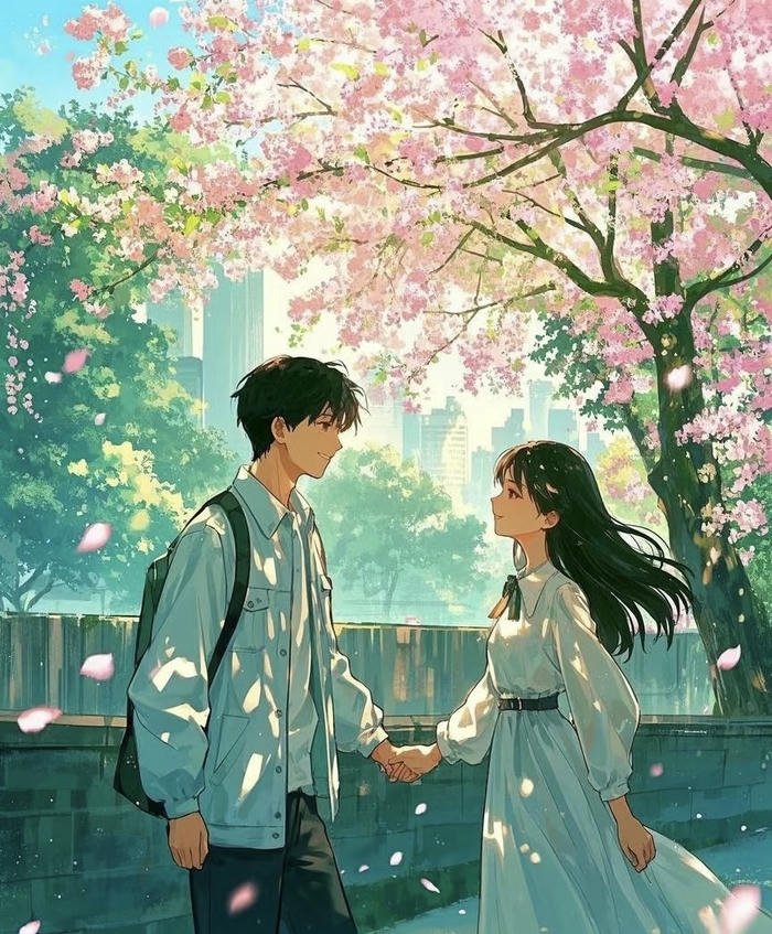 ảnh anime đôi- autumn aesthetic