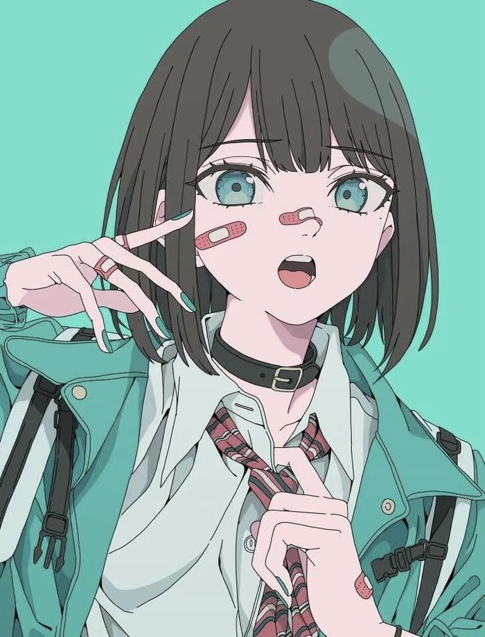 ảnh anime học sinh ngầu đẹp