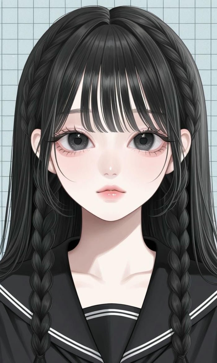 ảnh anime học sinh ngầu toát lên sự mạnh mẽ