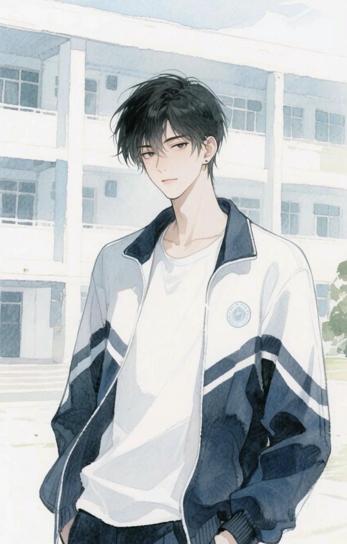 ảnh anime học sinh ngầu trong bộ đồng phục