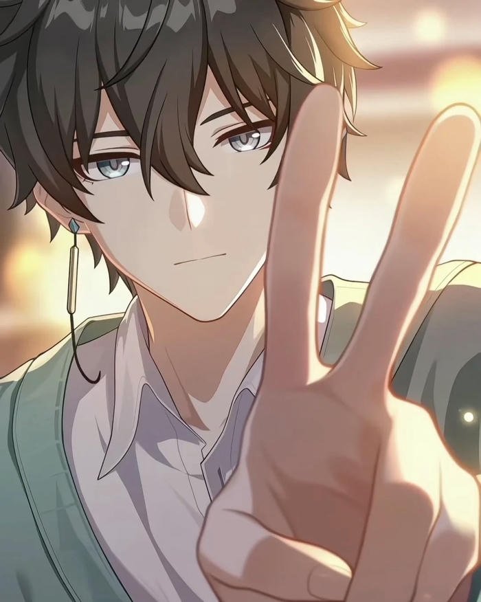 ảnh anime học sinh ngầu với khí chất lạnh lùng