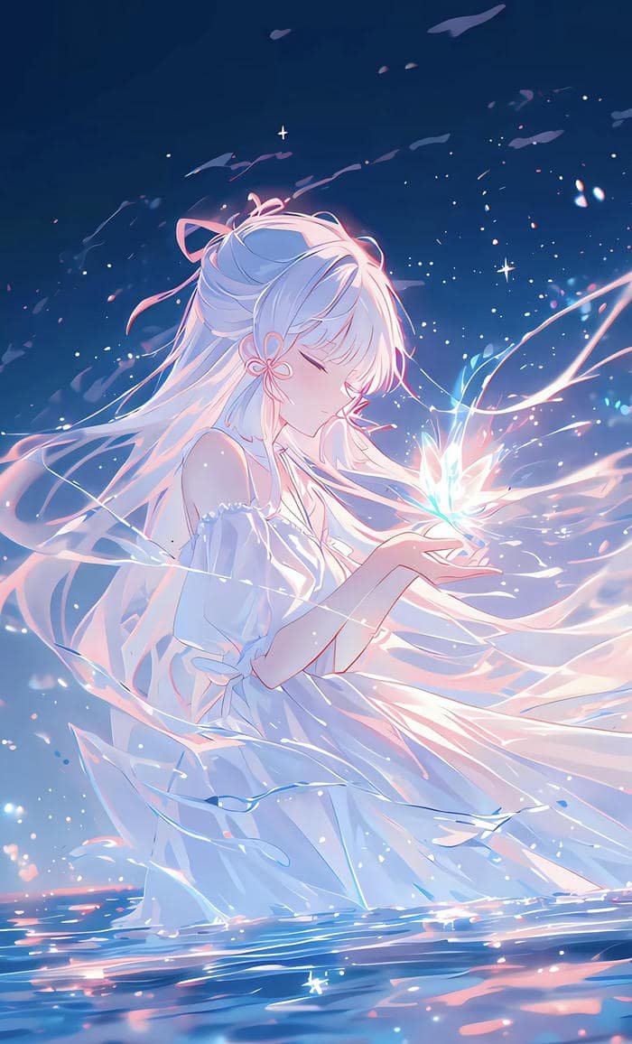 ảnh anime mềm mại tinh xảo