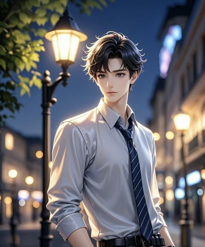 ảnh anime nam lạnh lùng ngầu tạo cảm giác xa cách