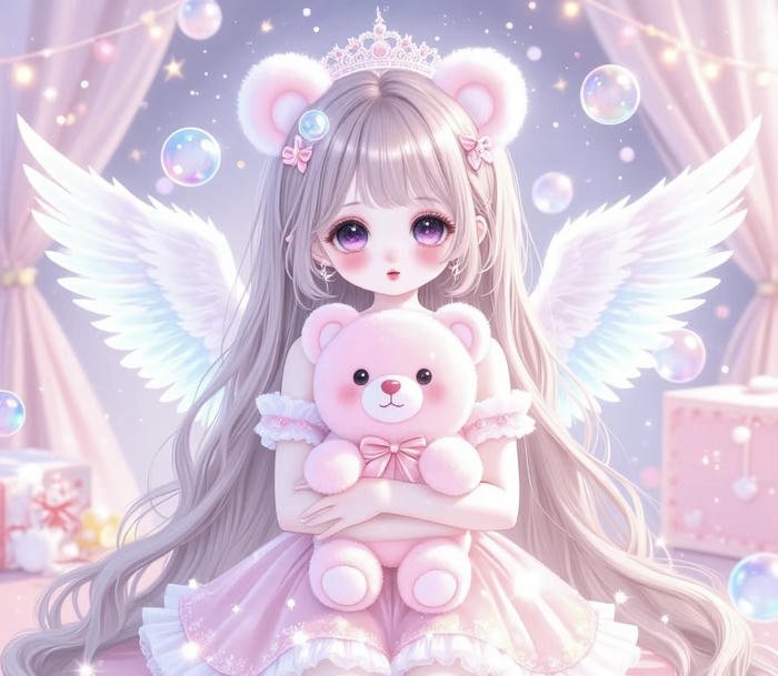 ảnh anime nhỏ bé thiên thần