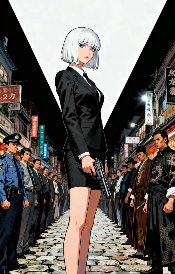 ảnh anime nữ hoàng quyền lực cực đẹp