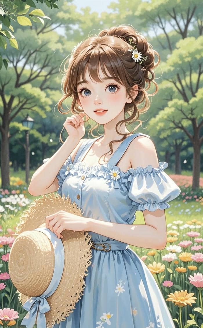 ảnh anime phong cách hiện đại gọn đẹp