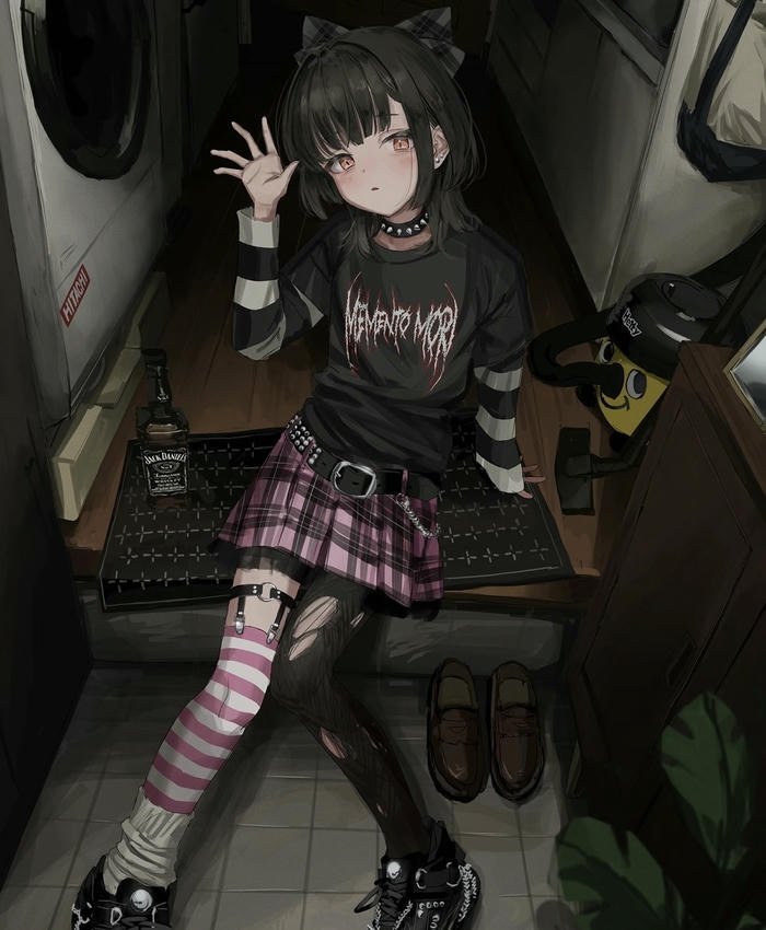 ảnh anime phong cách lạnh không khí buồn