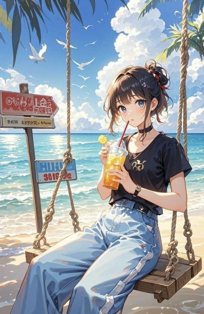 ảnh anime phong cách siêu thực đẹp hiếm gặp