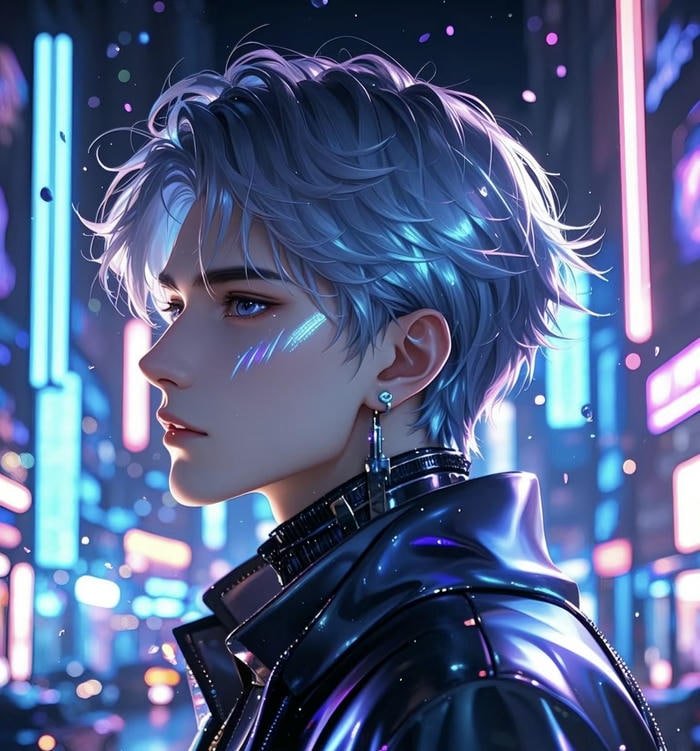 ảnh anime phong cách tương lai sắc nét