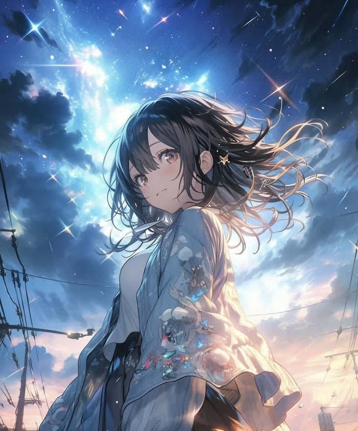 ảnh anime phong cách tương lai sáng tạo