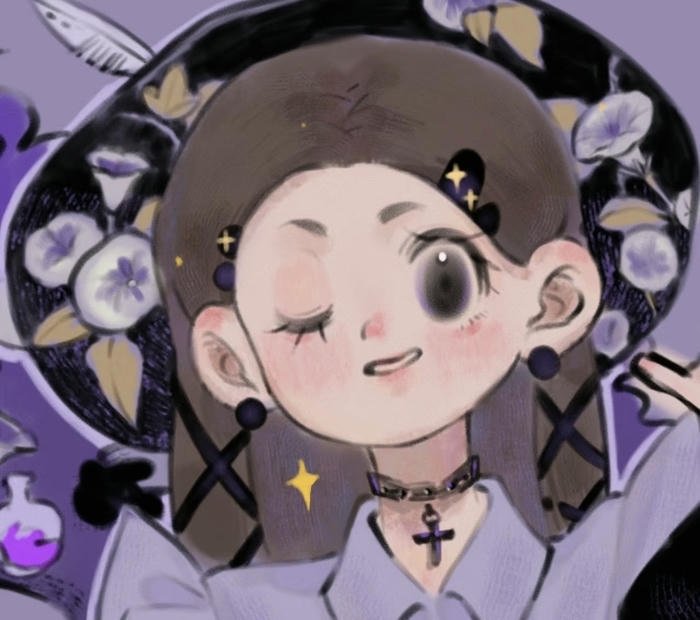 ảnh anime phù thủy dễ thương tạo phép đẹp