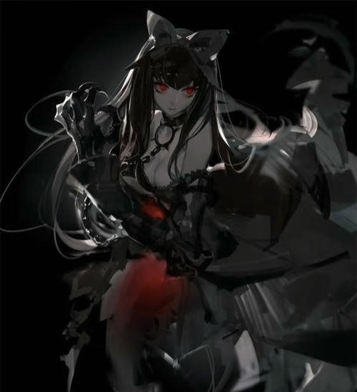 ảnh anime style dark bầu không khí tối