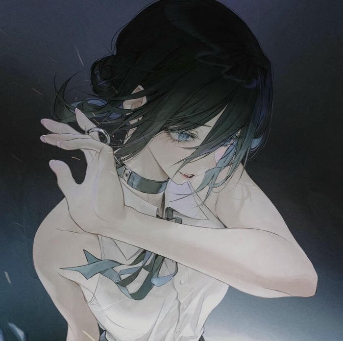 ảnh anime style dark nhân vật bí ẩn