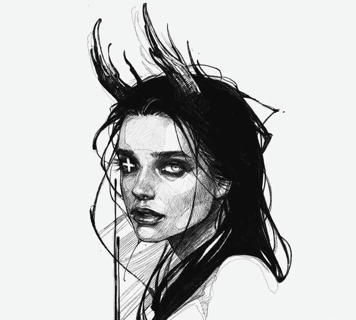 ảnh anime style dark phong vị huyền ảo