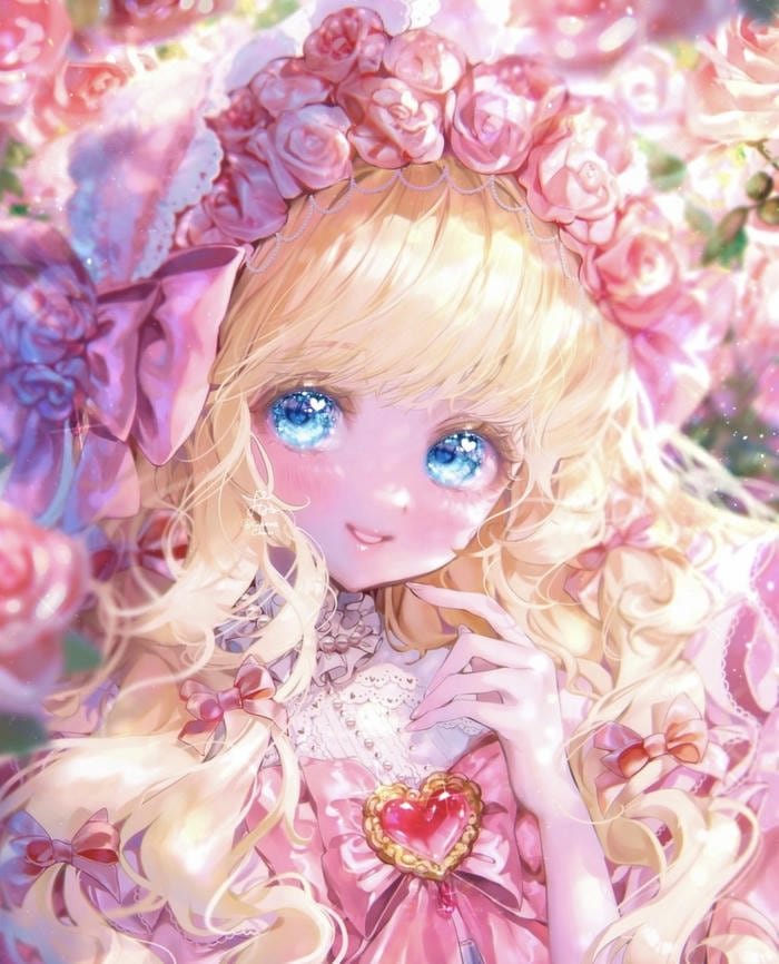 ảnh anime style pastel gam màu sáng