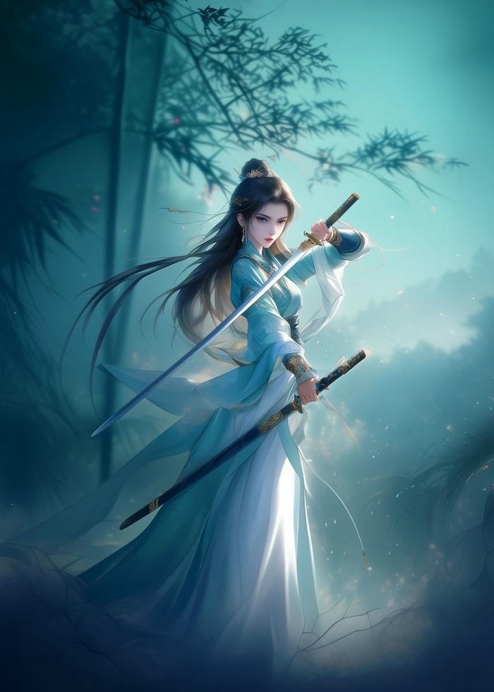 ảnh anime tiên kiếm hiệp tối giản đẹp