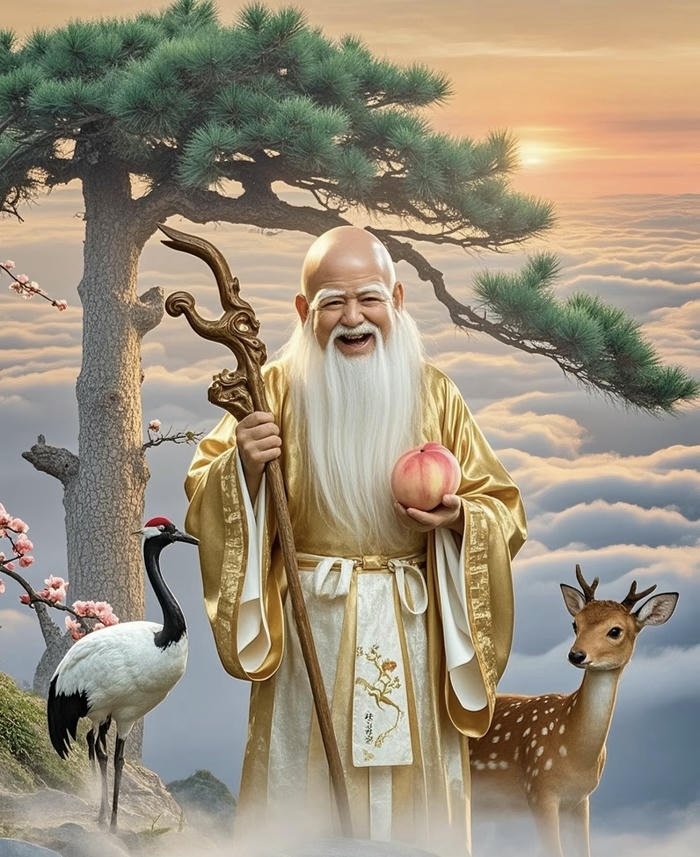 ảnh bộ phúc lộc thọ may mắn