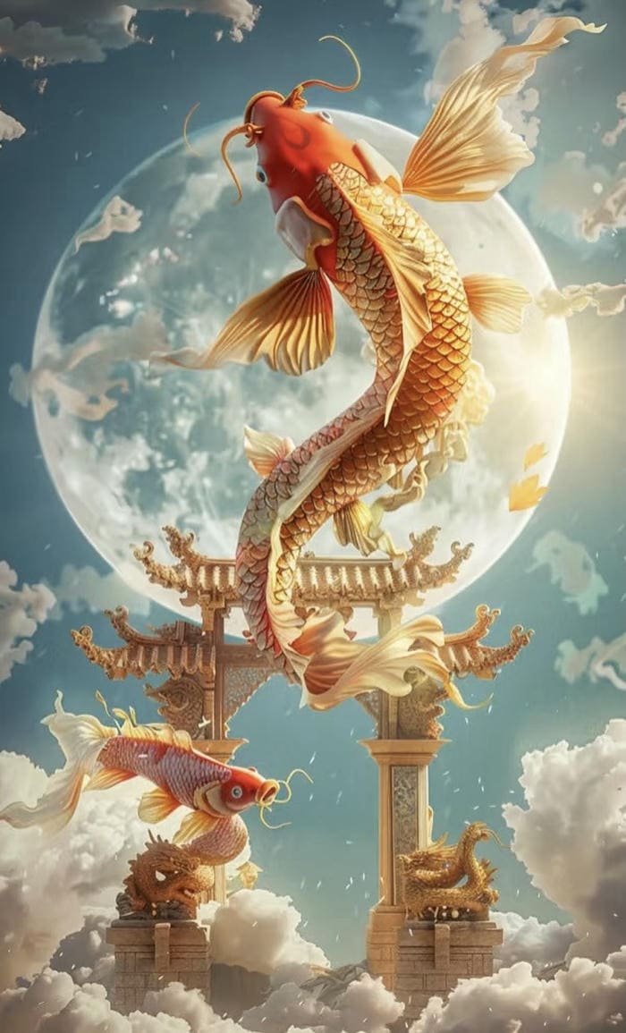 ảnh cá rồng phong thuỷ cực đẹp