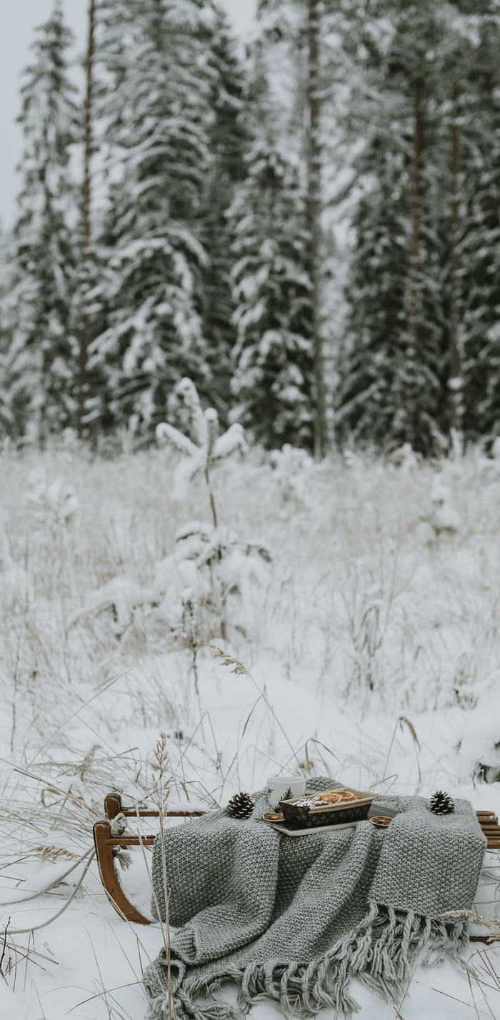 hình nền phong cảnh tuyết