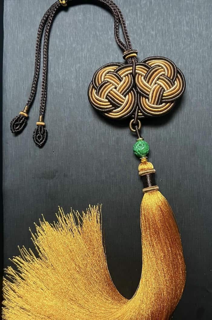 ảnh dây treo phong thuỷ may mắn đón lộc