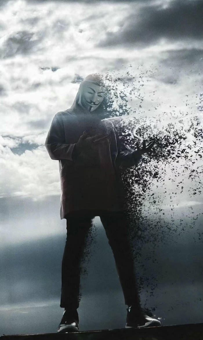 ảnh hacker đeo mặt nạ