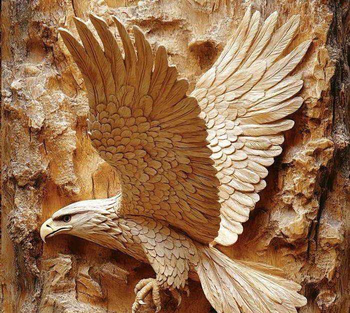 ánh hào quang đại bàng phong thủy