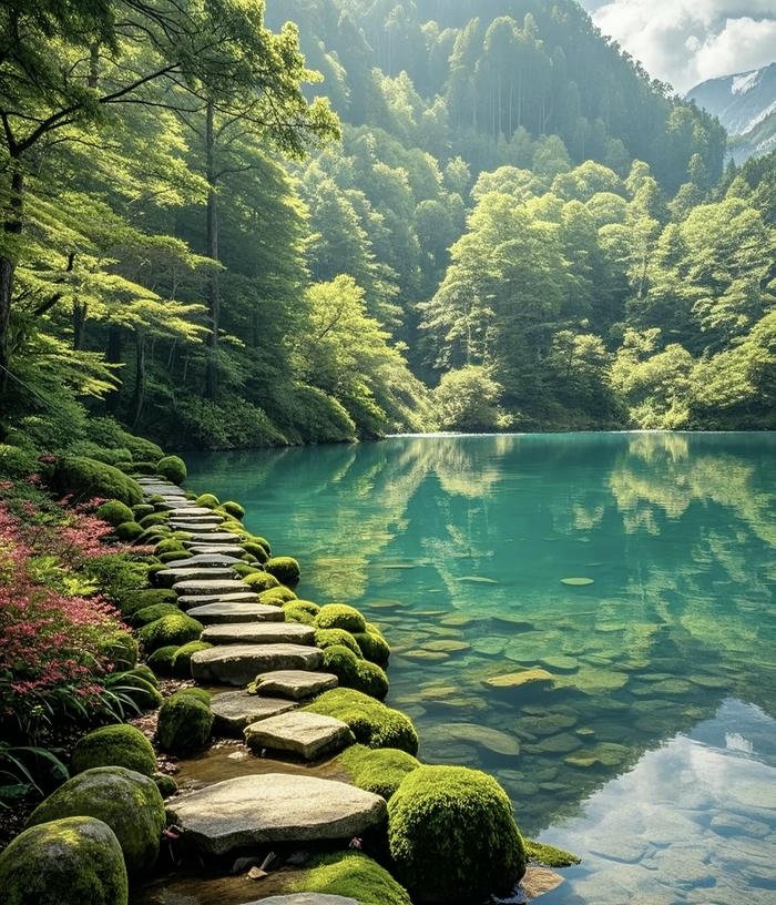 ảnh hồ nước tĩnh tại