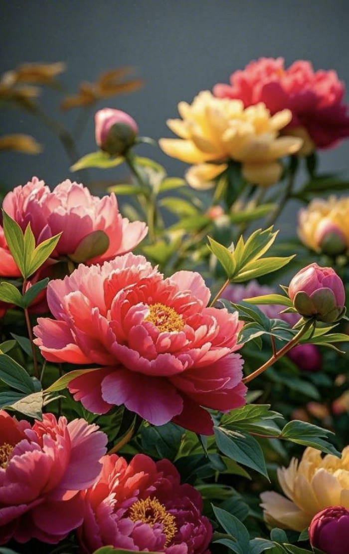 ảnh hoa mẫu đơn phong thuỷ đẳng cấp