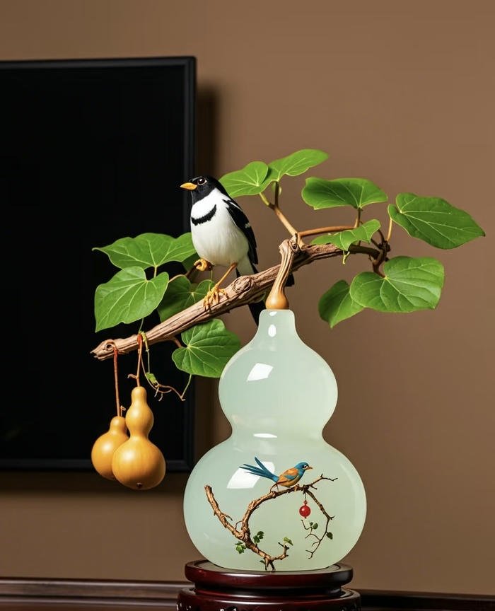 ảnh may mắn đồ gốm phong thuỷ