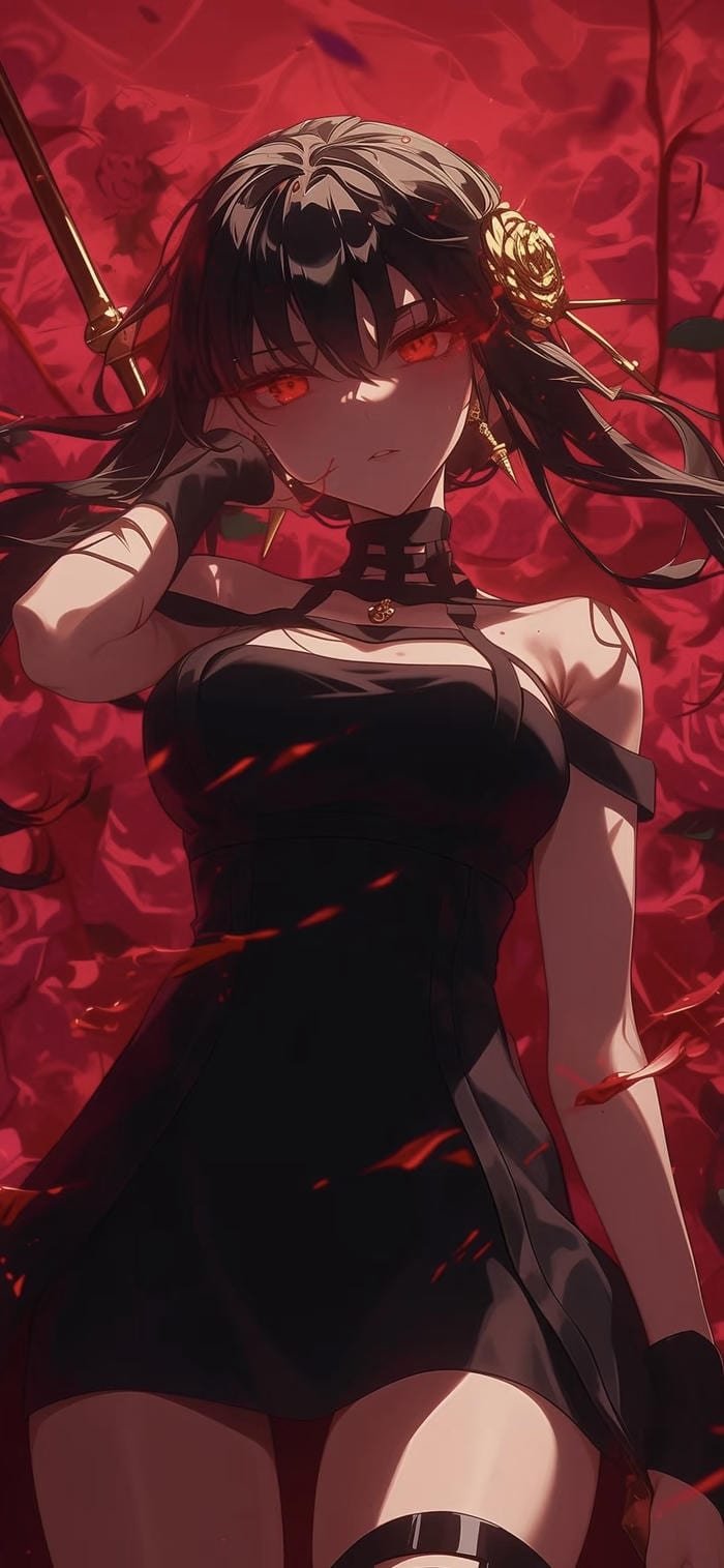 ảnh nền anime chất không gian lạnh