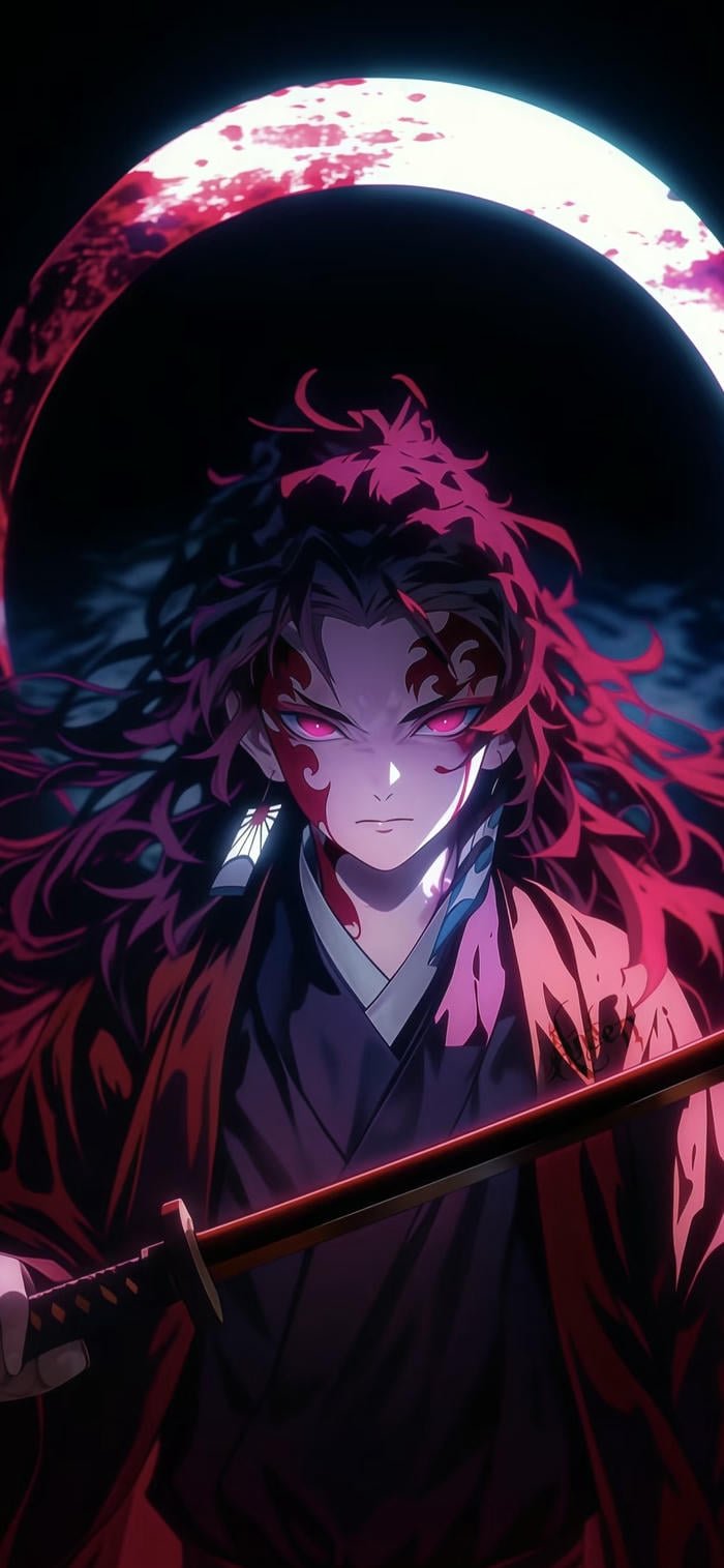 ảnh nền anime chất nhịp màu chậm