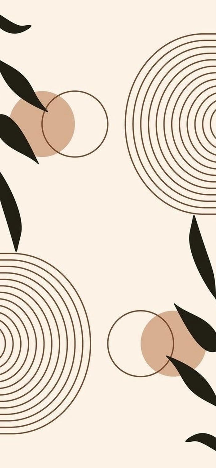 ảnh nền boho art chi tiết trừu tượng