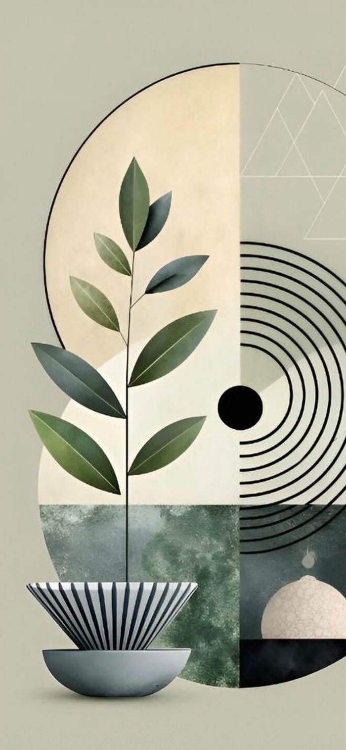 ảnh nền boho art phong cách độc lạ