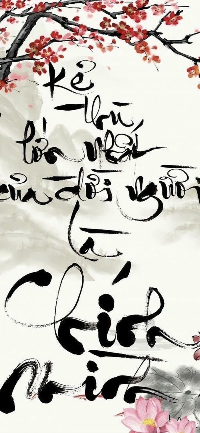 ảnh nền chữ triết lý tinh tế