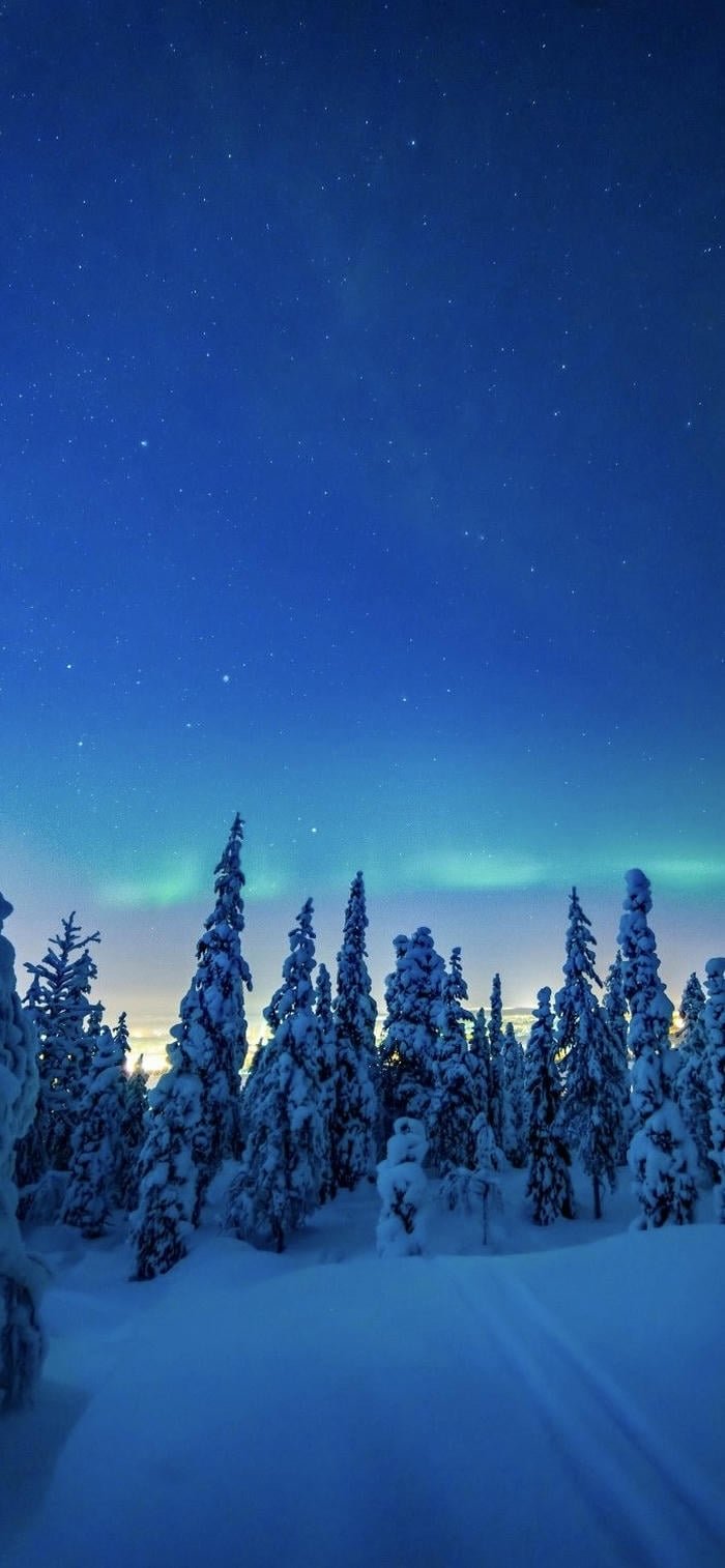 ảnh nền đồi tuyết trắng đẹp hoang sơ