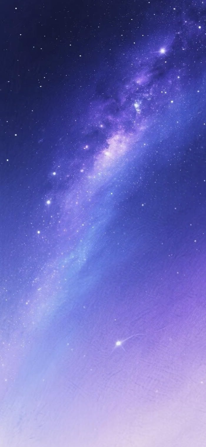 ảnh nền galaxy tím xanh sáng đẹp