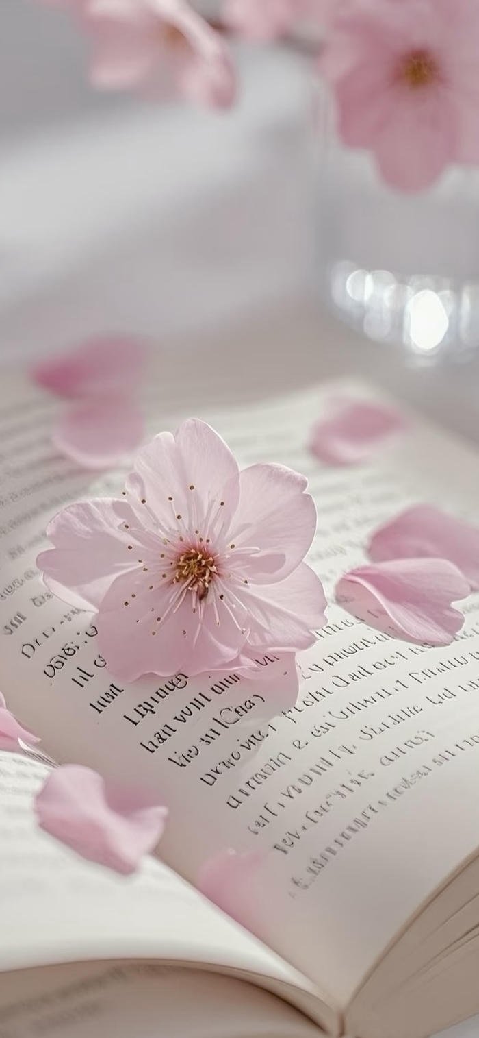 ảnh nền hoa anh đào mỏng manh