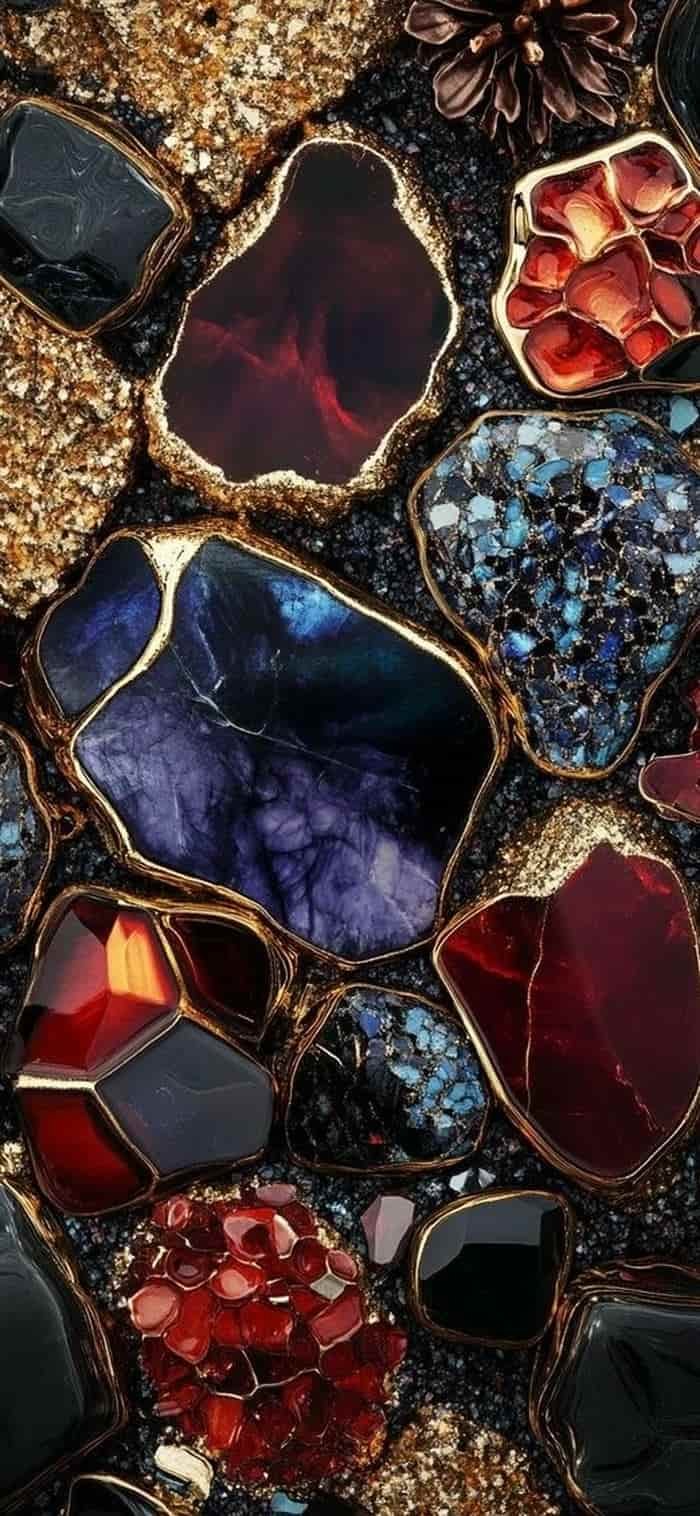 ảnh nền họa tiết mosaic họa tiết đều